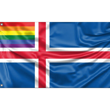 Iceland LGBTQ+ Flag