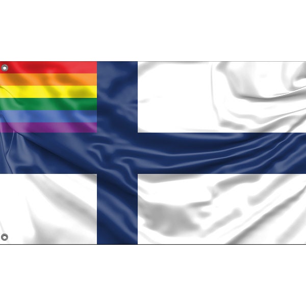 Finland LGBTQ+ Flag - Flag Republic