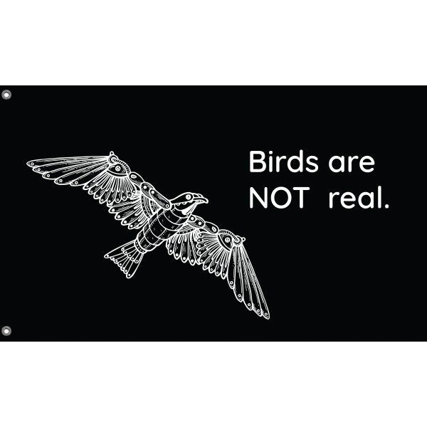 Birds Are Not Real Flag