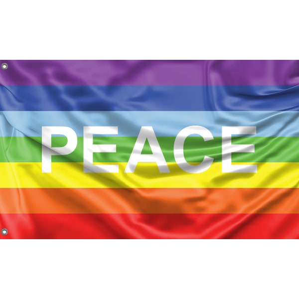 Rainbow Peace, Protest Flag