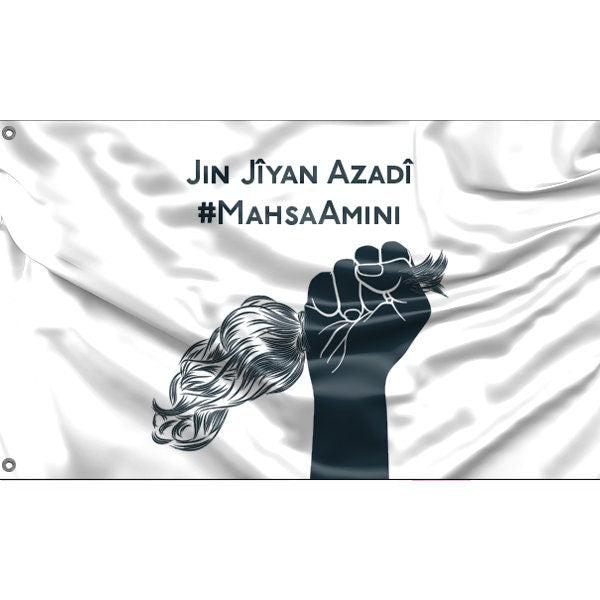 Mahsa Amini Protest Flag II - Flag Republic