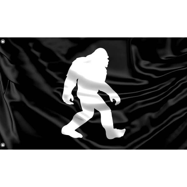 Black Bigfoot Flag - Flag Republic