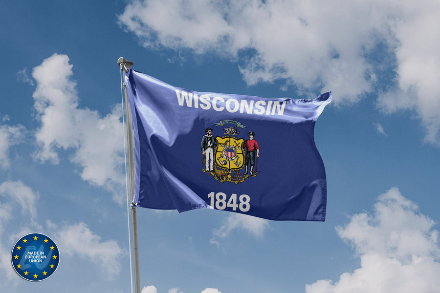 State Flag of Wisconsin, USA