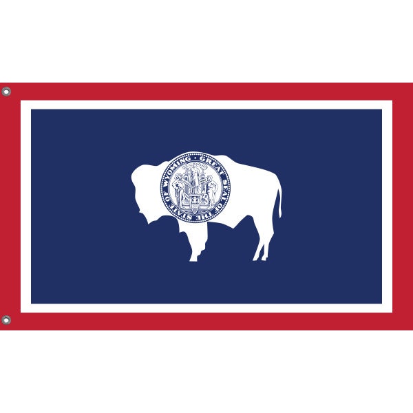 State Flag of Wyoming, USA