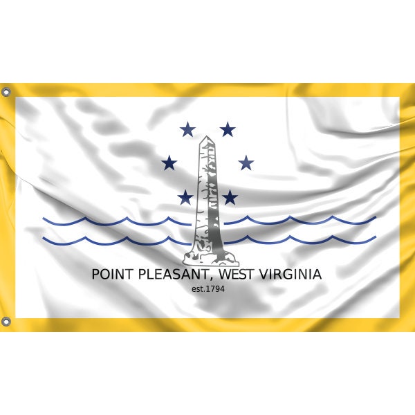 Flag of Point Pleasant, West Virginia, USA