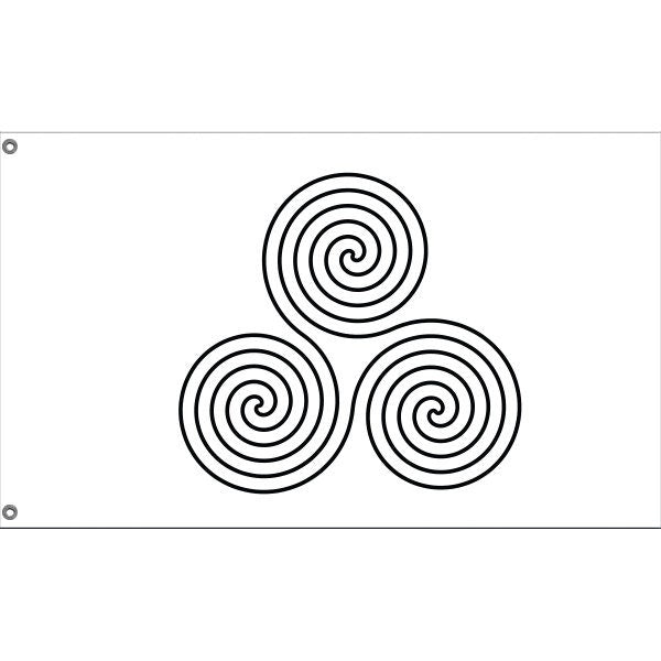 Triskelion Flag