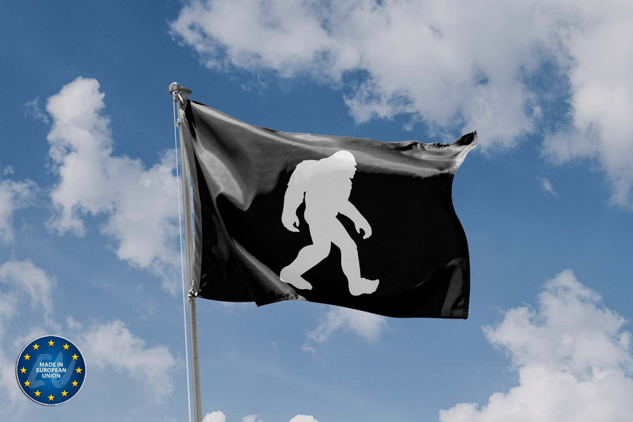 Black Bigfoot Flag - Flag Republic